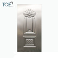 Puerta de puerta presionada Diferente diseño de puerta galvanizado de acero galvanizado en relieve en relieve